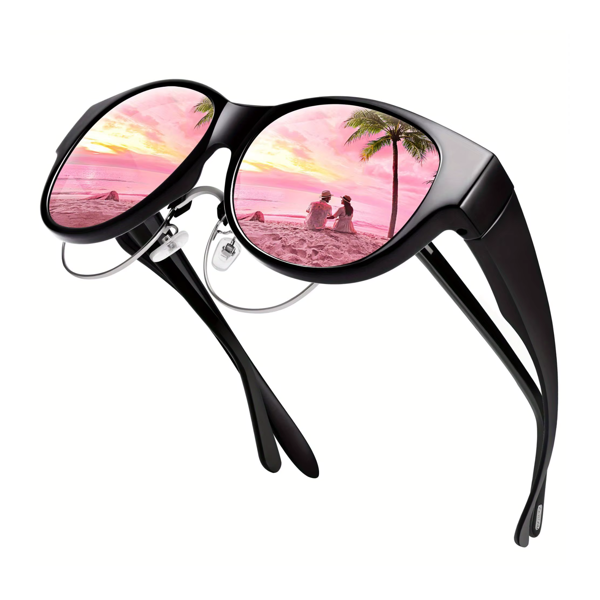 Fit Over Glasses Sunglasses - Polarized 100% & UV400 Protection