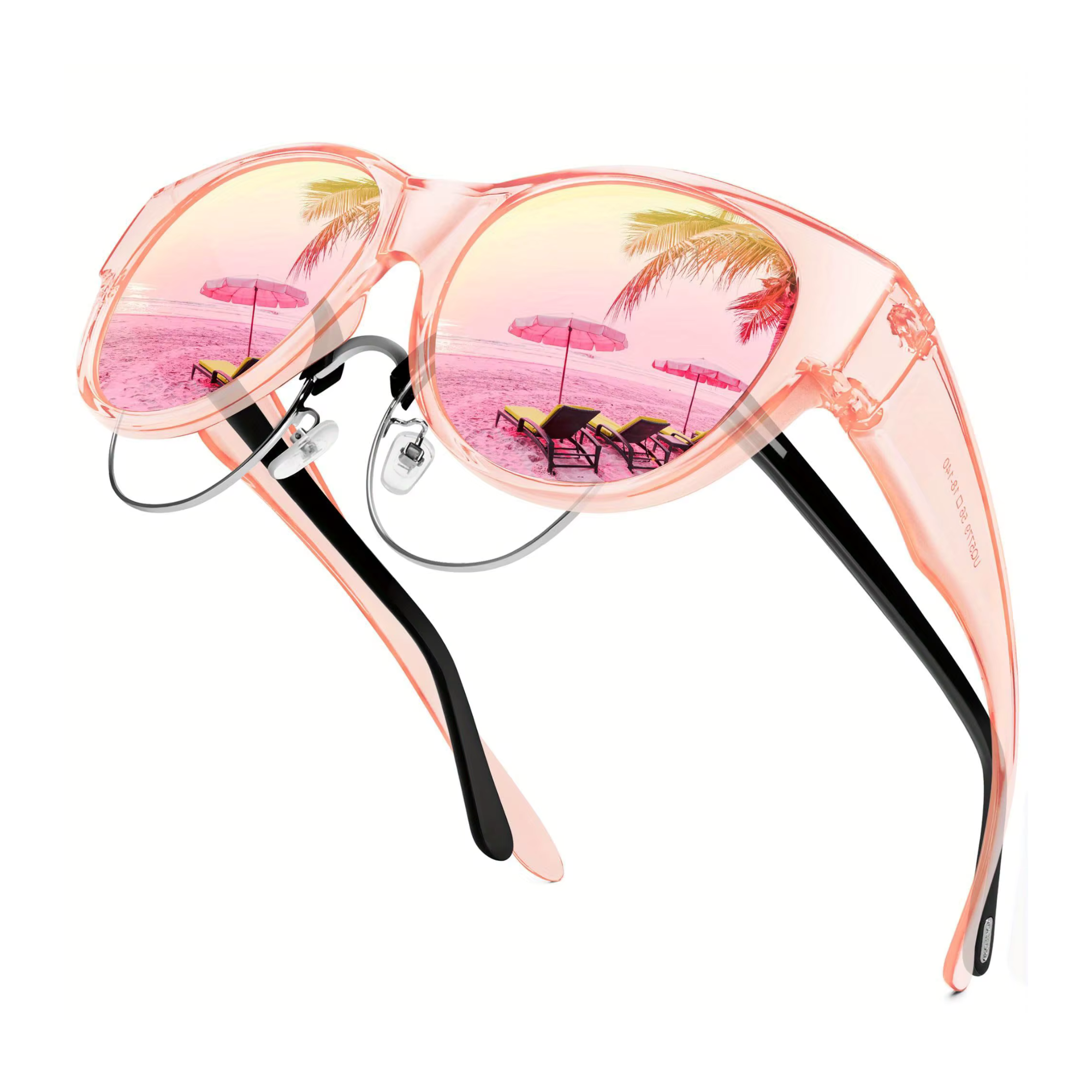 Fit Over Glasses Sunglasses - Polarized 100% & UV400 Protection