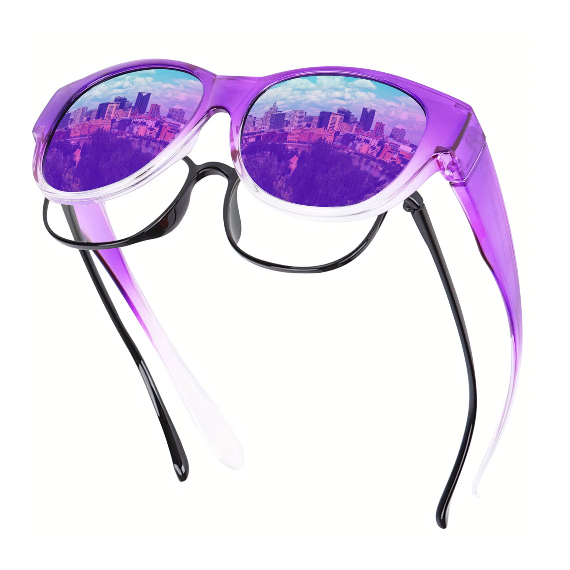 Fit Over Glasses Sunglasses - Polarized 100% & UV400 Protection