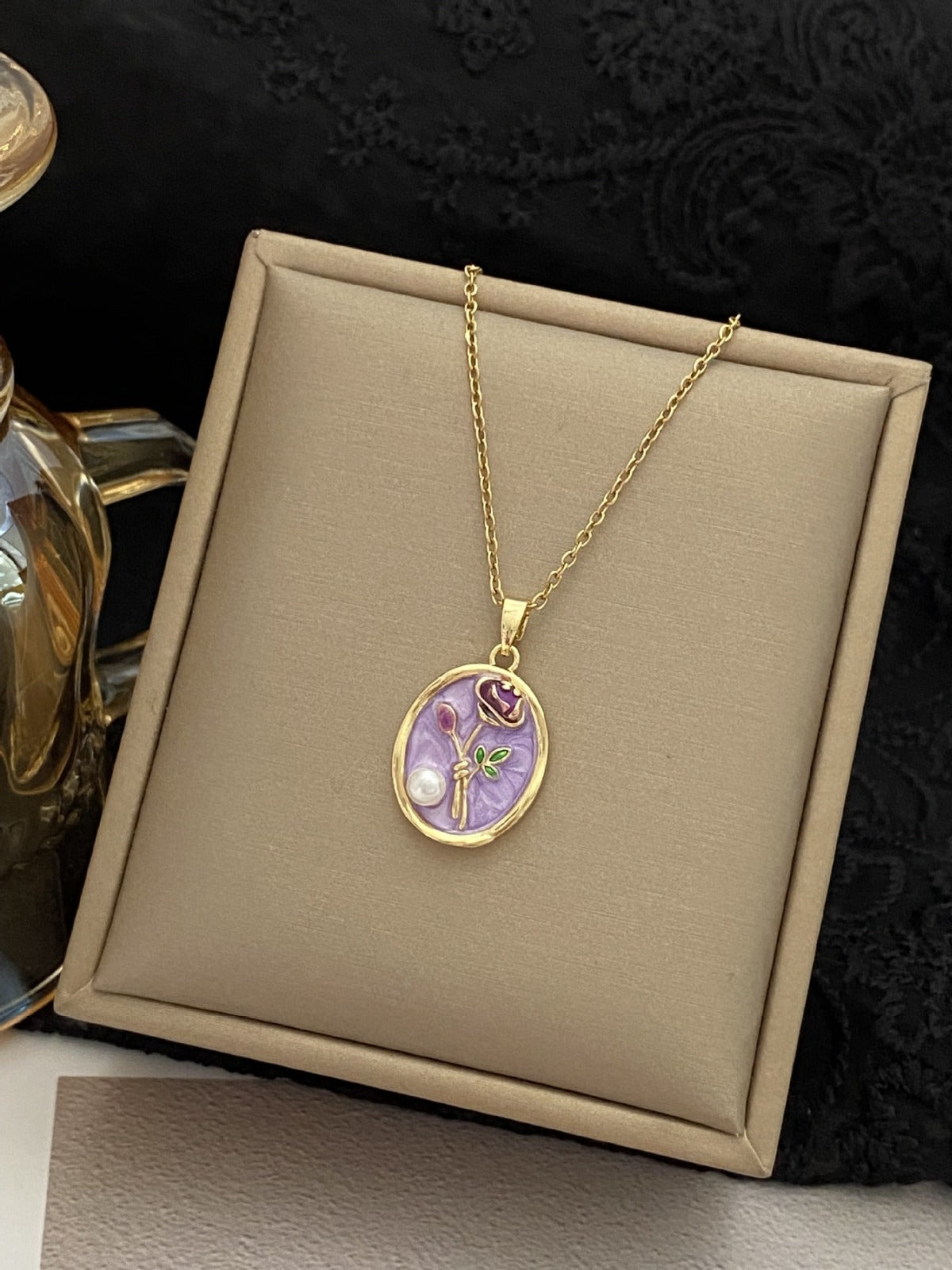 Necklace With Handmade Artistic Pendant