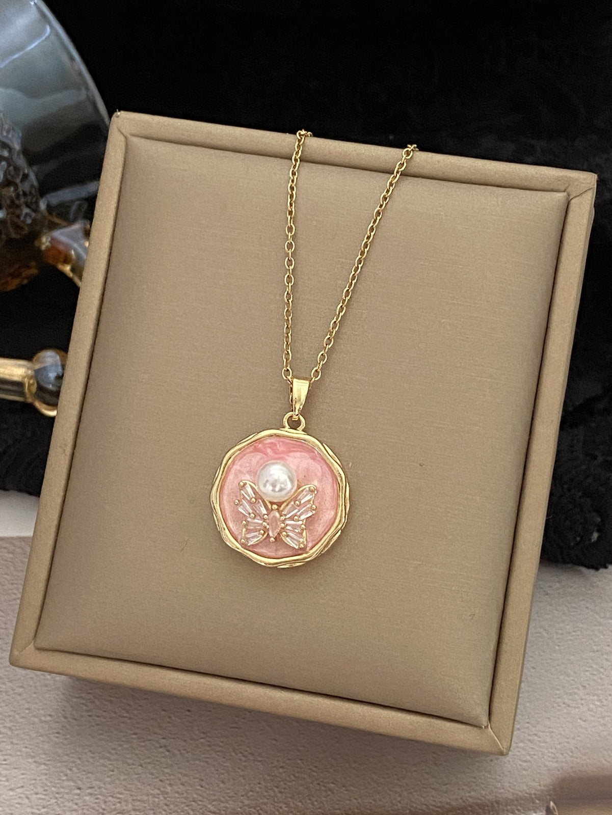 Necklace With Handmade Artistic Pendant