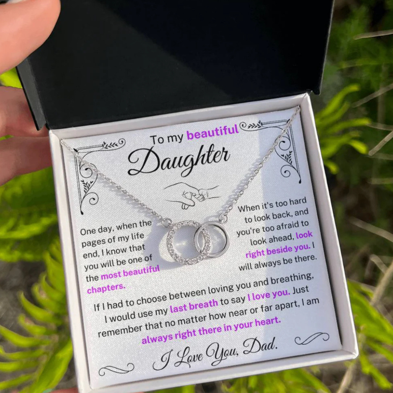 I would use my last breath to say I Love You - Necklace for Daughter