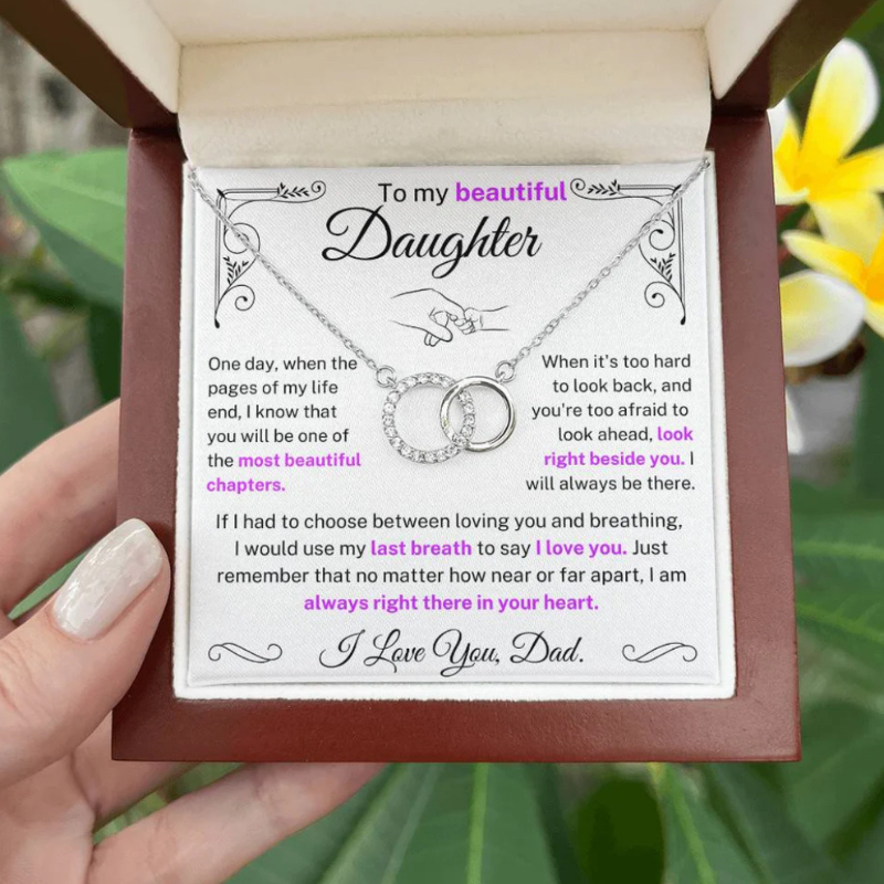 I would use my last breath to say I Love You - Necklace for Daughter