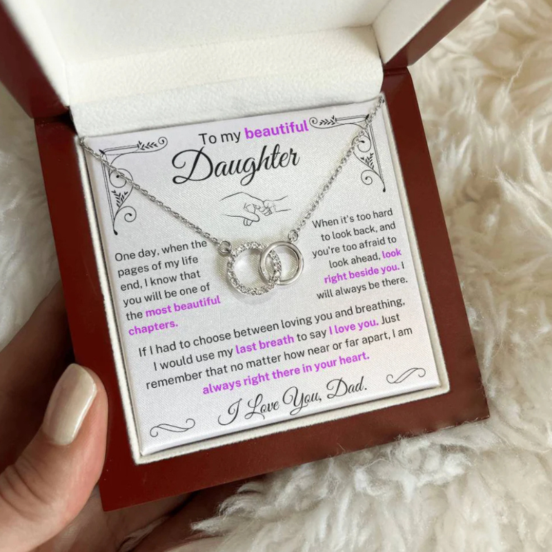 I would use my last breath to say I Love You - Necklace for Daughter