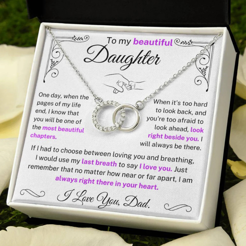 I would use my last breath to say I Love You - Necklace for Daughter