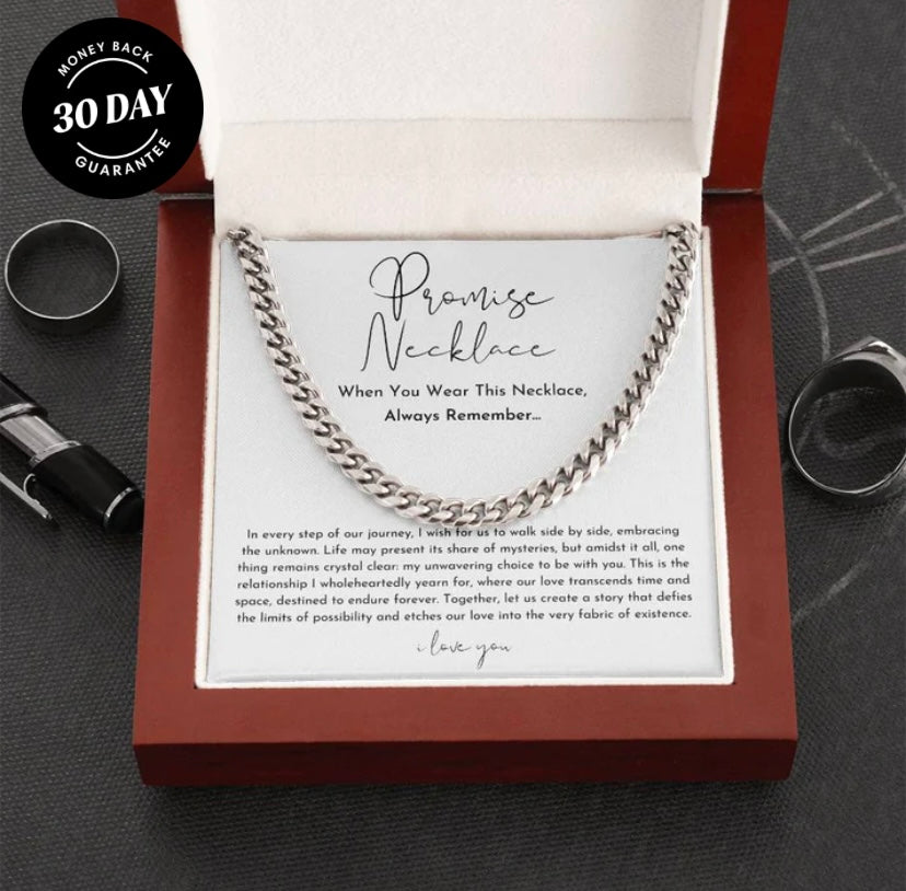 Promise Necklace for Him